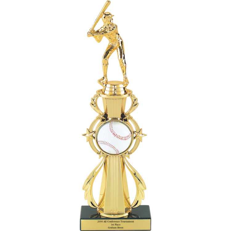 3D Full Color Sport Ball Star Riser Award Trophy 6