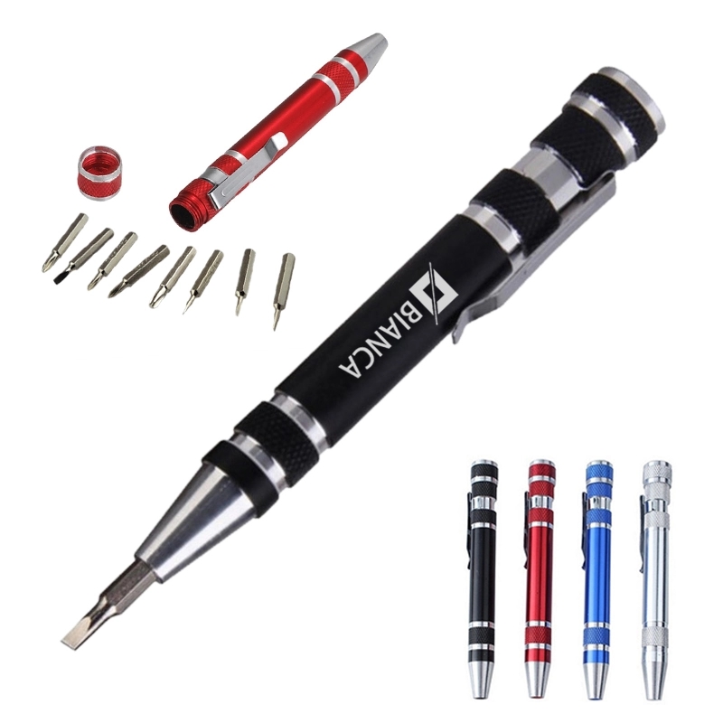 8 In 1 Aluminum Precision Screwdriver Set 3