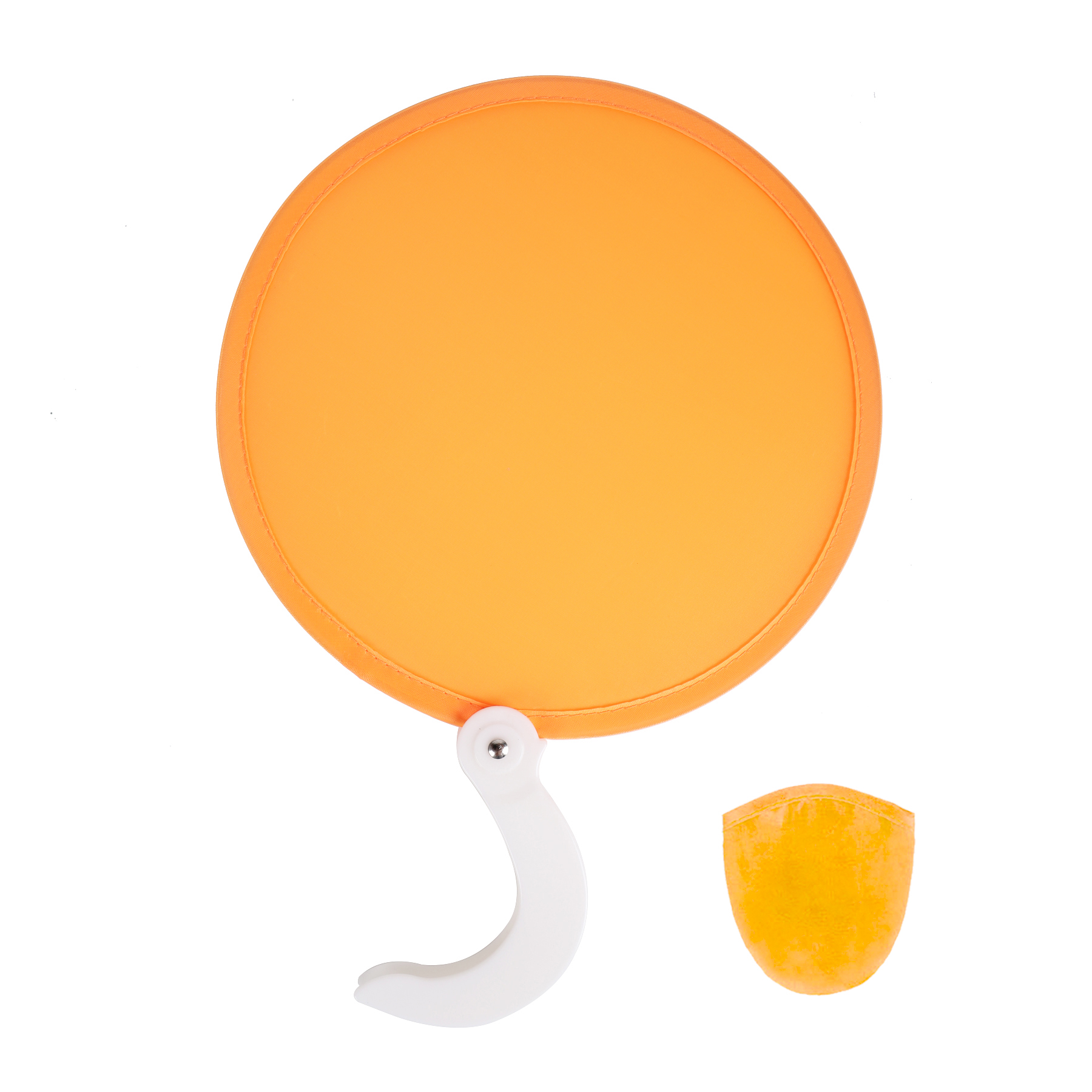 Pop Up Twist & Fold Hand Fan With Handle 10