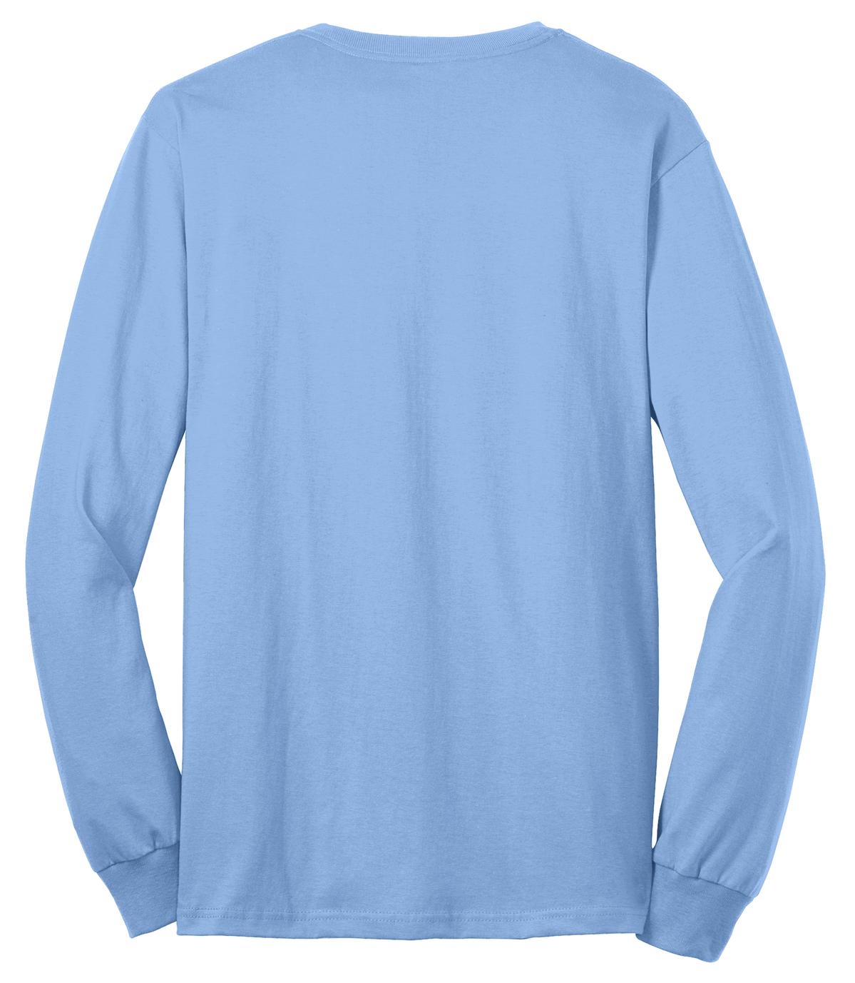 Port & Co Long Sleeve Core Blend Tee. PC55LS 80