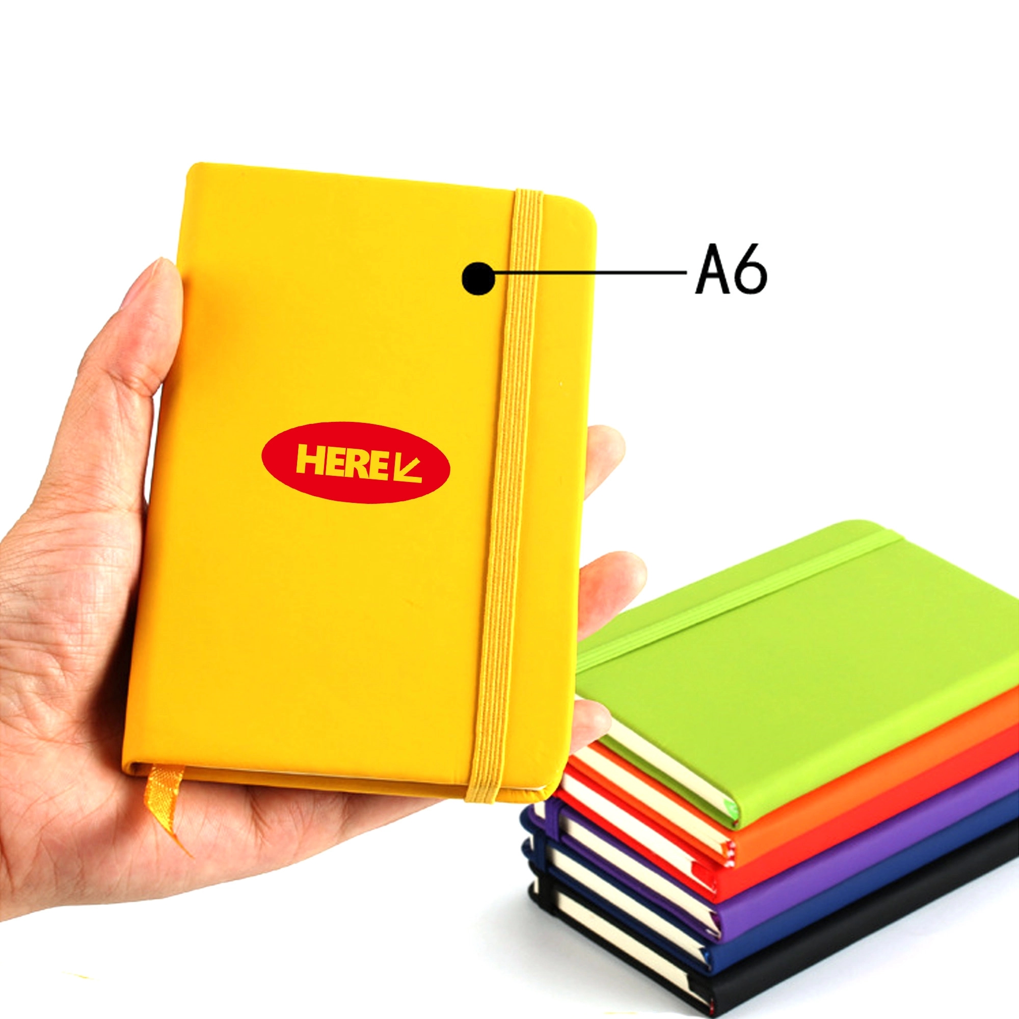 A6 Hardcover Lined Journal Notebook 2