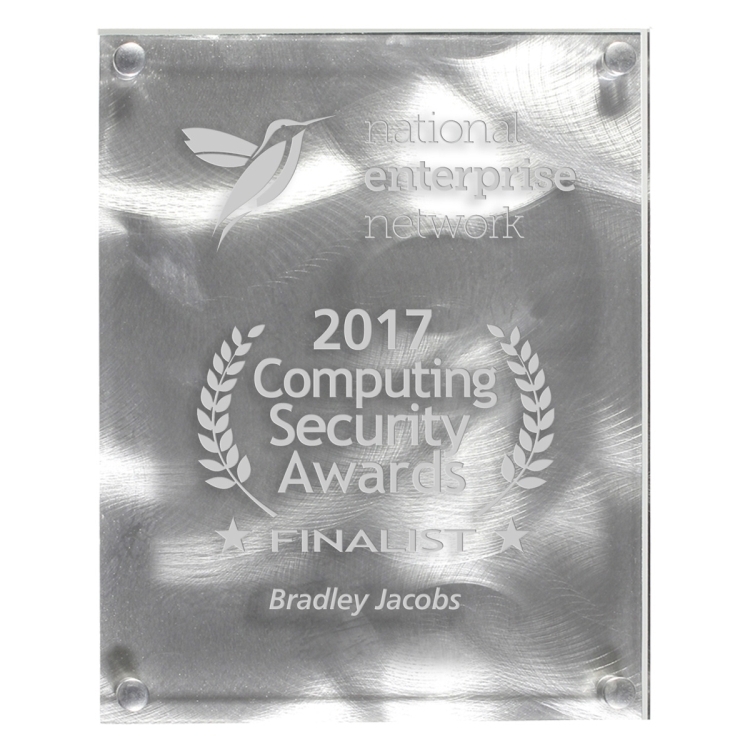 Alumo-Tech II Plaque (8" x 10" x 1") - 4 Color Process 5