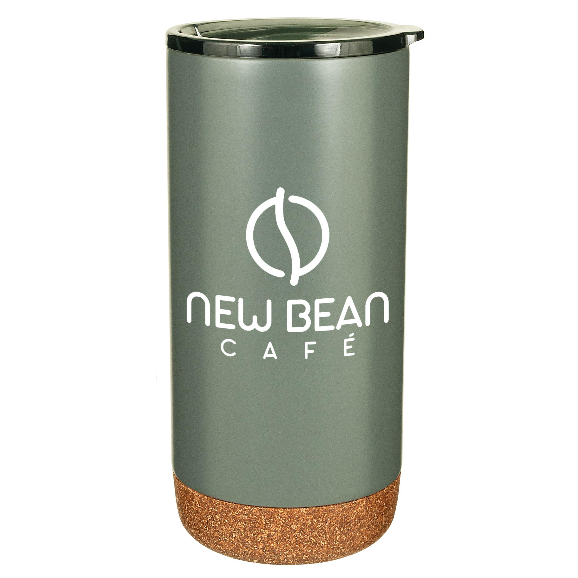 16 Oz. Estate Double Walled Stainless Tumbler with Cork Bottom