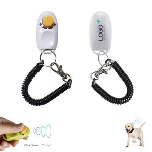 Pet Training Sound Clicker With Elastic Band 30