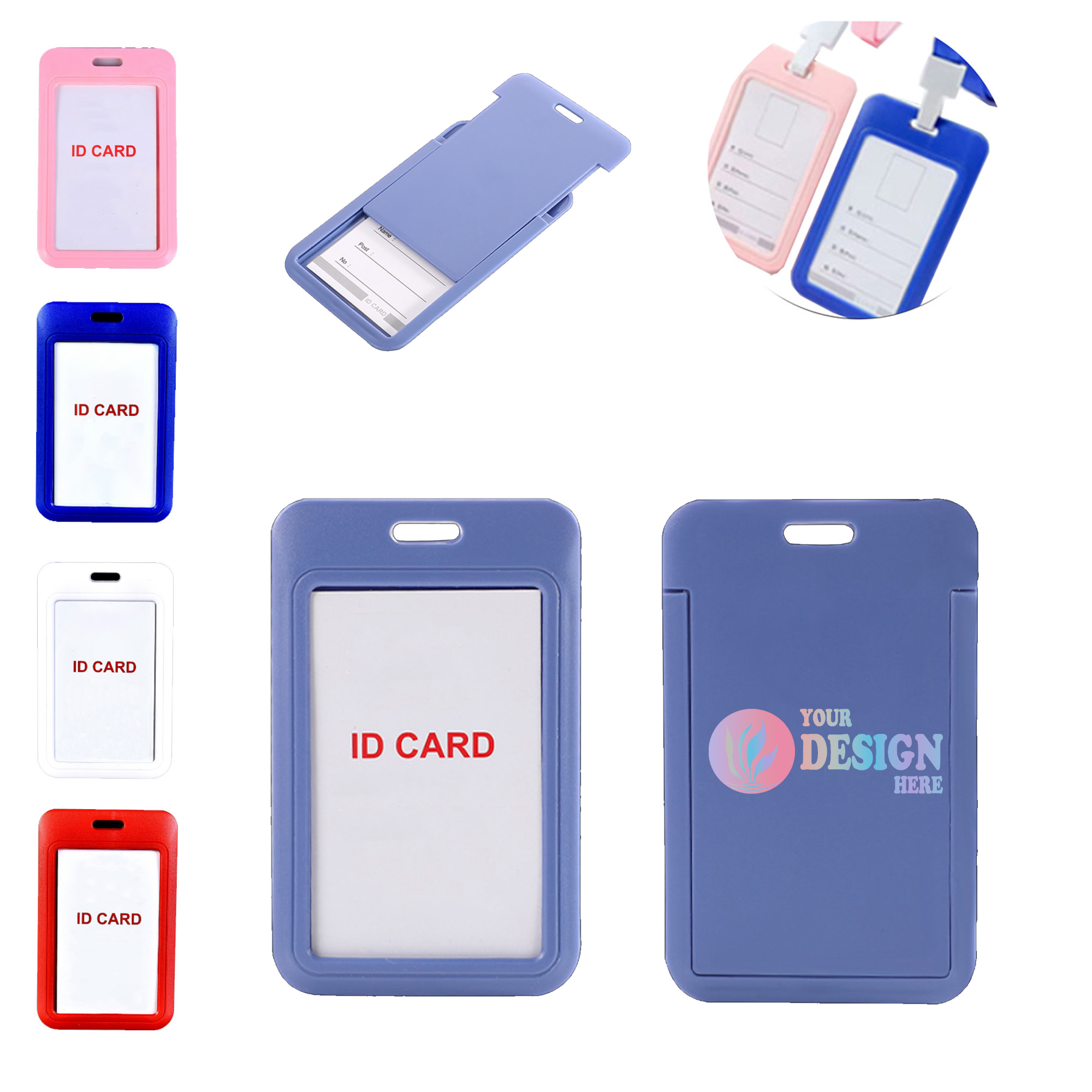 Lanyard Plastic Card Holder 2