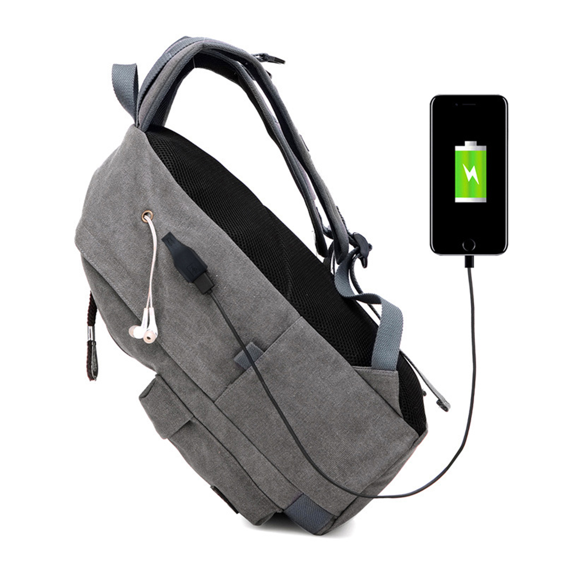 Custom Canvas Backpack 3