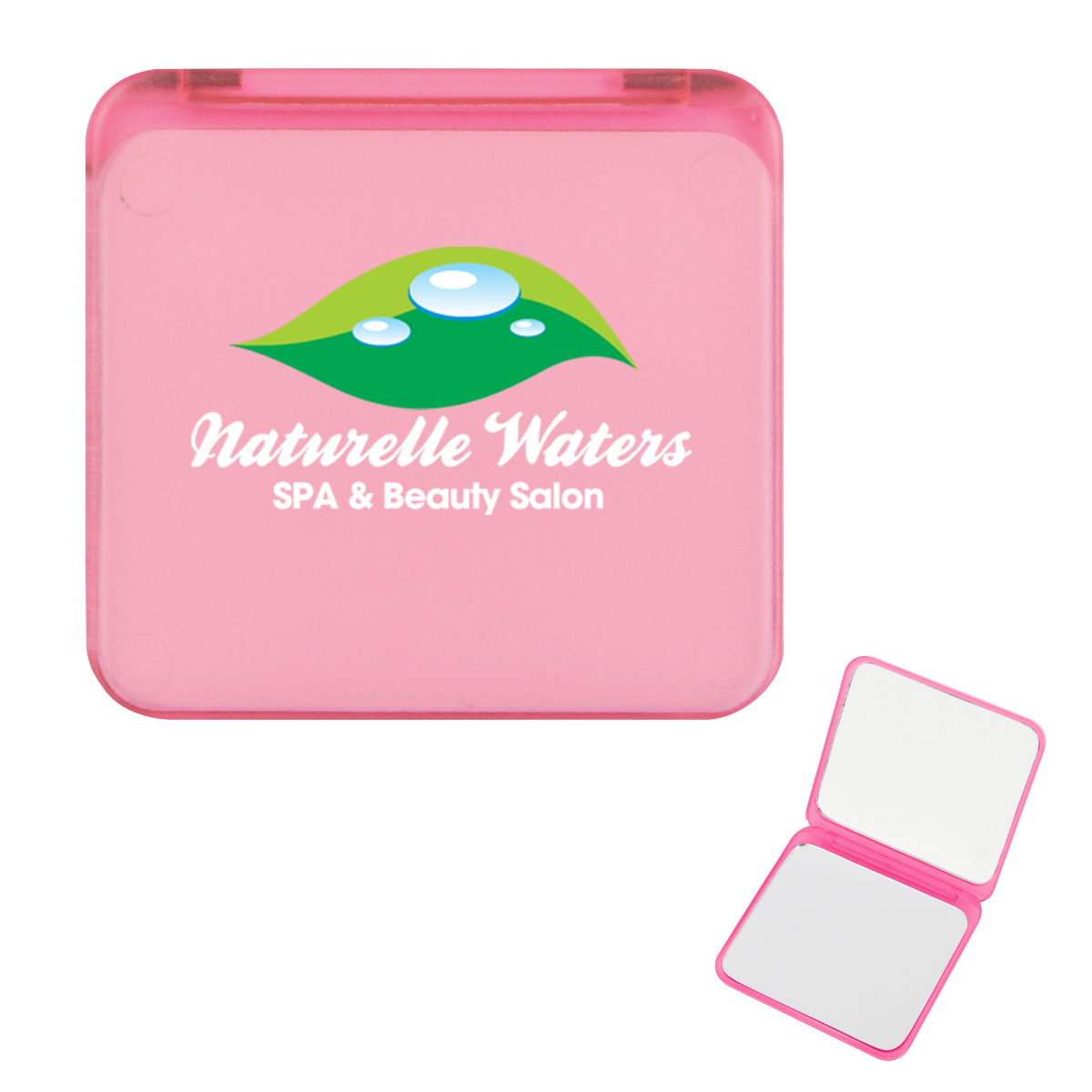 Compact Mirror With Dual Magnification 22