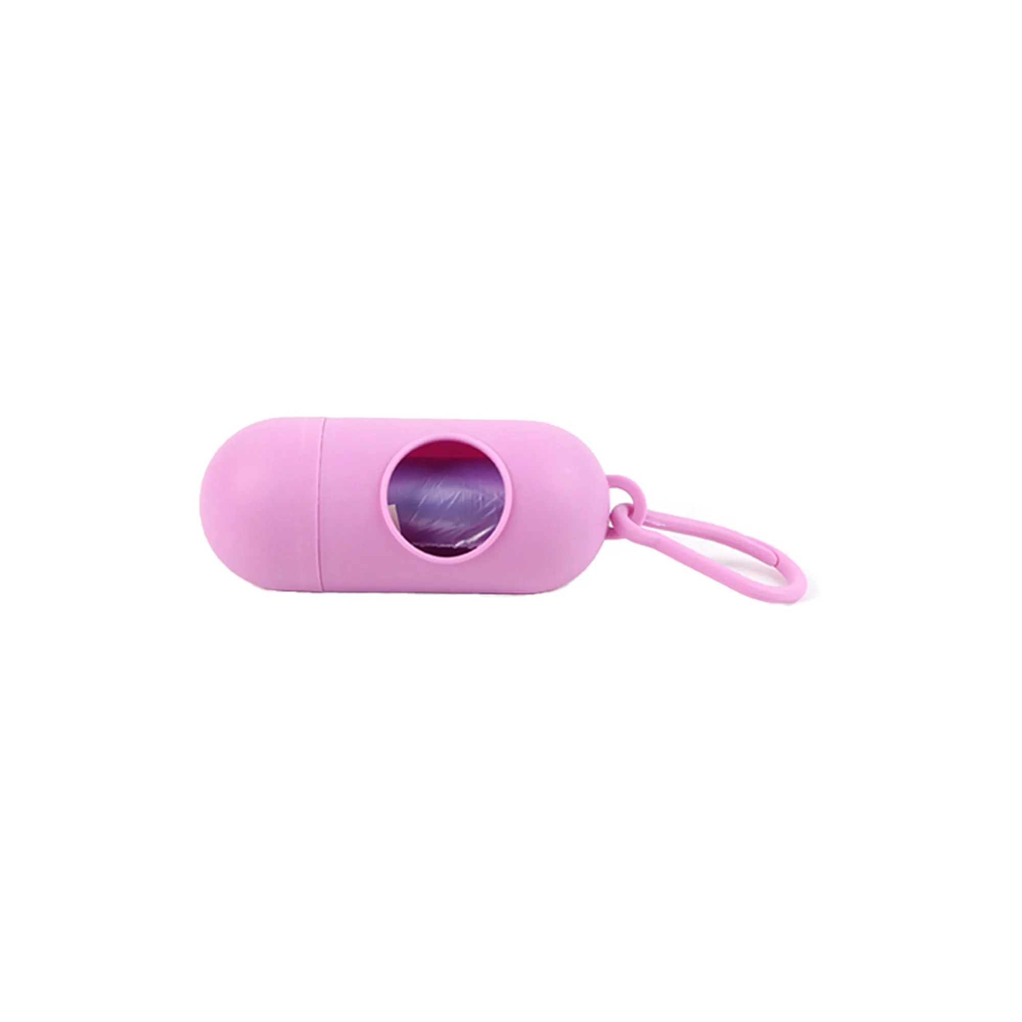 MOQ 10 Portable Pet Trash Bag With Key Chain 8