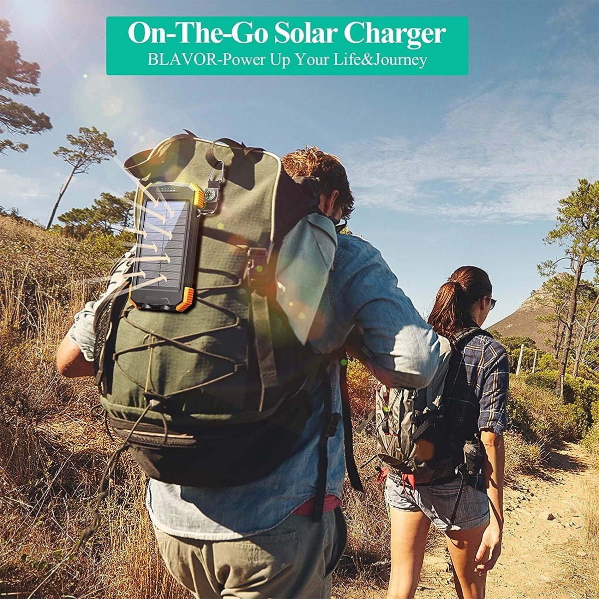 10,000Mah Solar Power Portable Charger 8