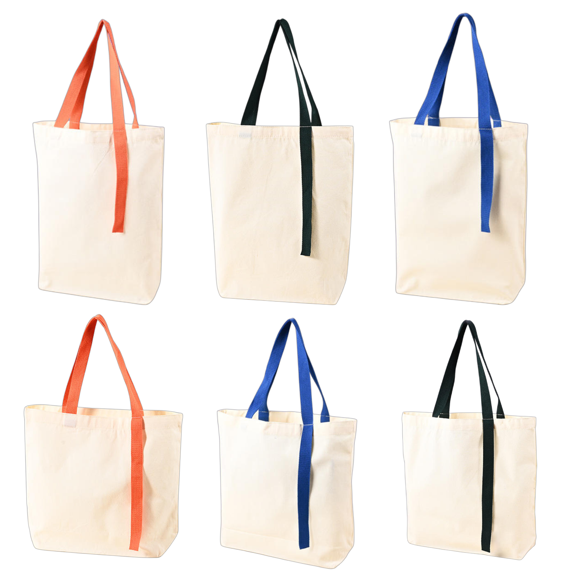Ribbon Canvas Tote Bag 4
