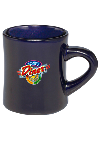 12 oz. Thick Grip Glossy Ceramic Diner Mugs 7