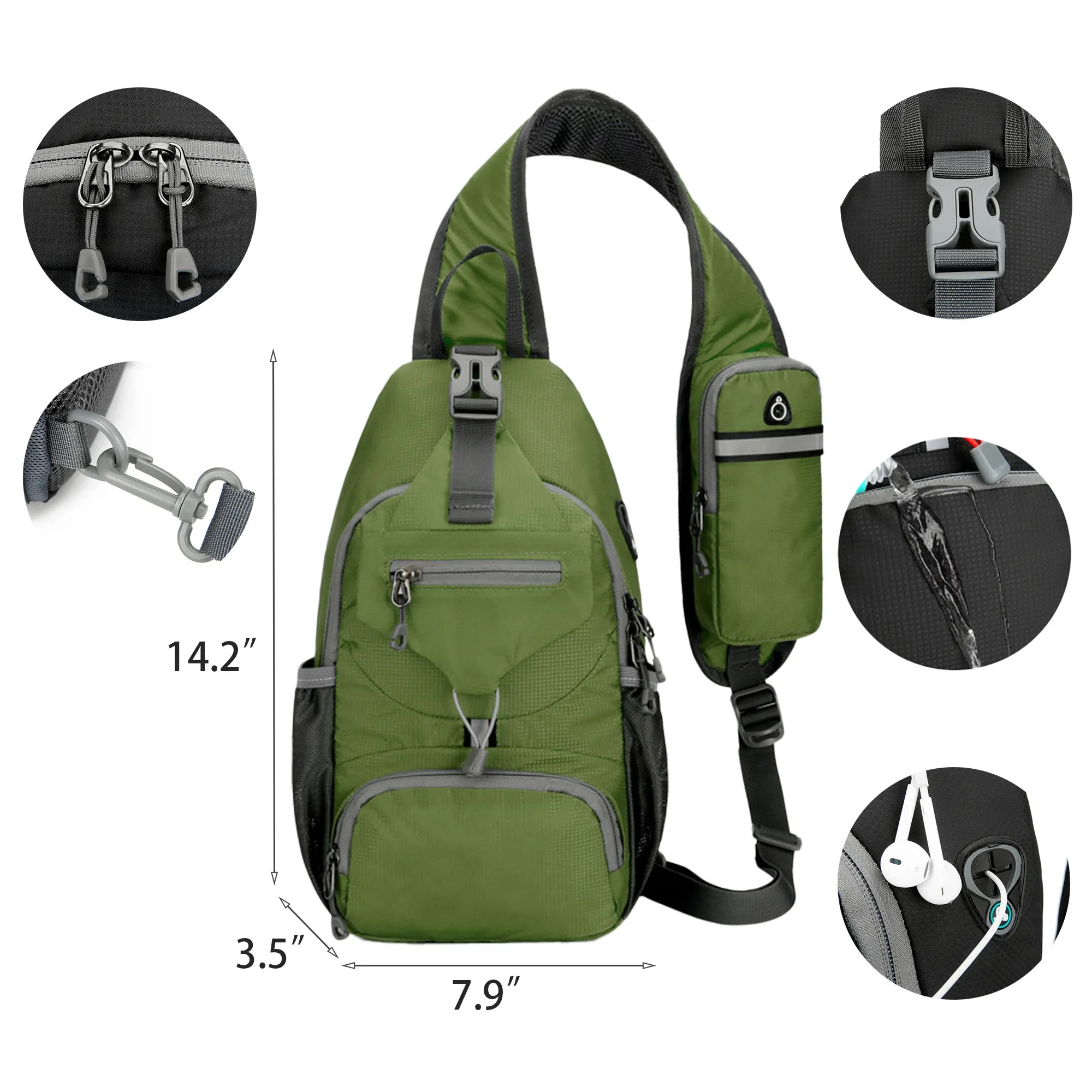 Compact Sling Backpack 3