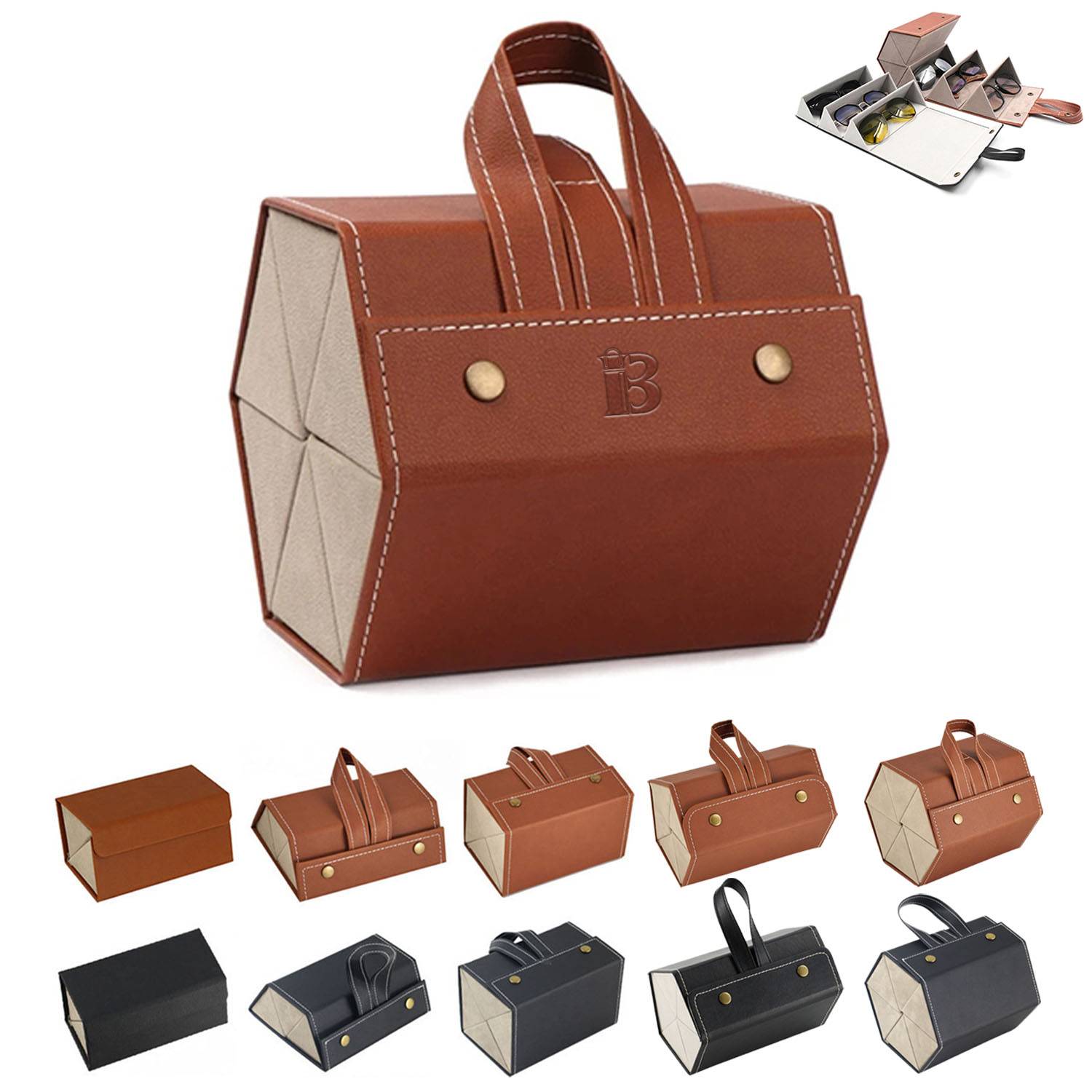 Sunglasses Storage Organizer Travel Case