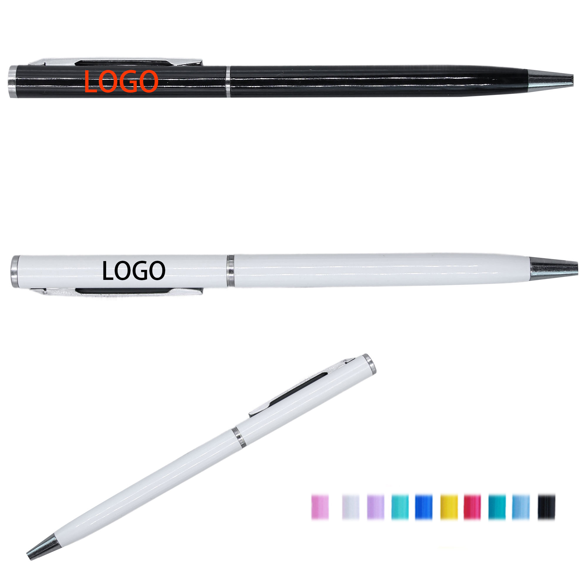 Slim Twist Ballpoint Pen 2