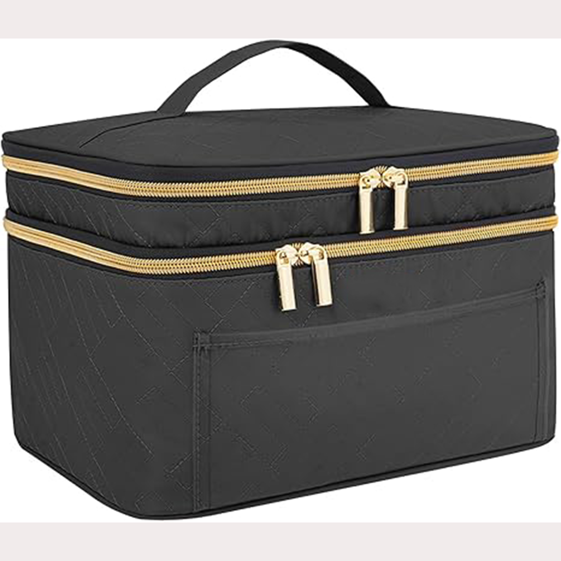 Double Layer Travel Makeup Bag Women 1