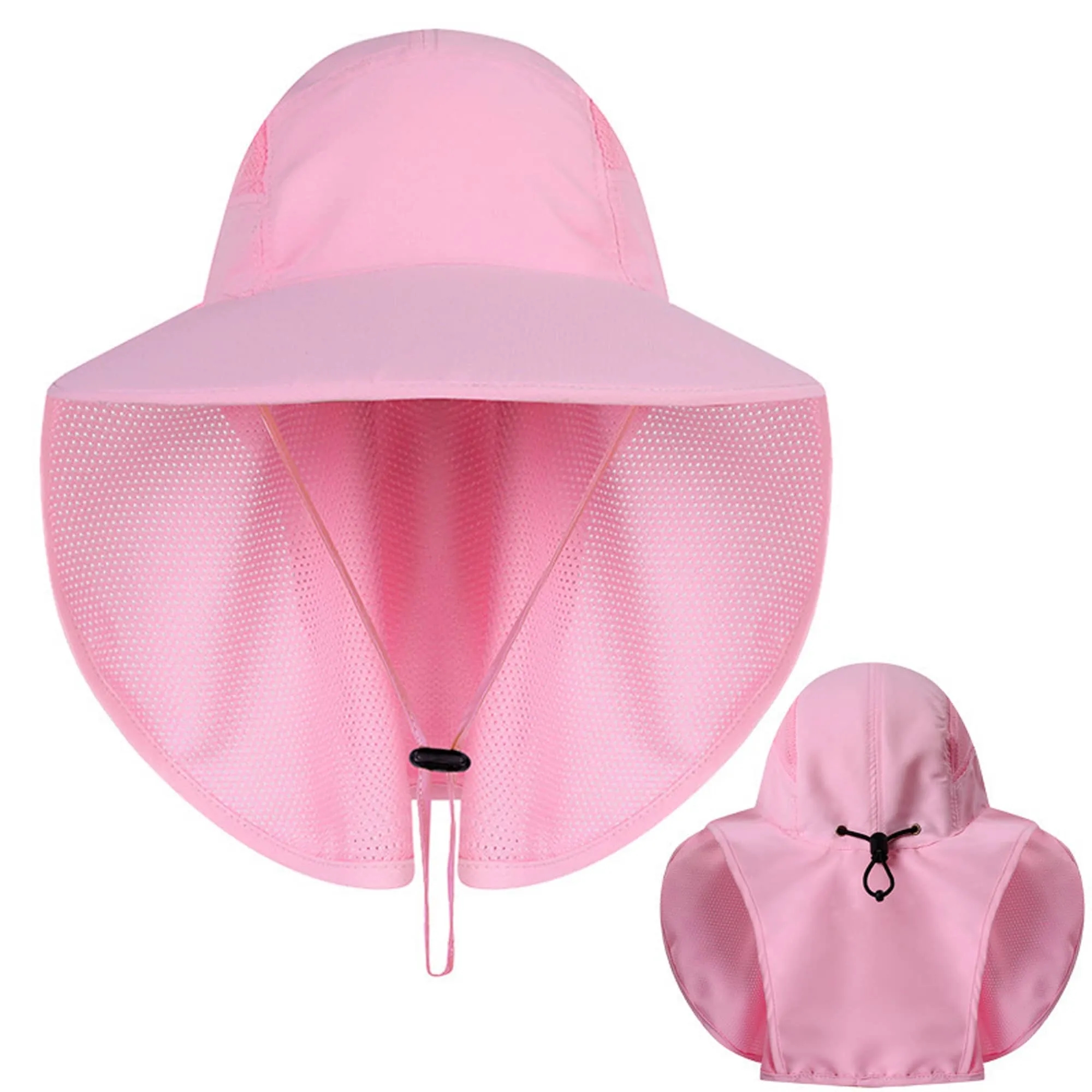 Outdoors UV Sun Hat With Neck Flap 2