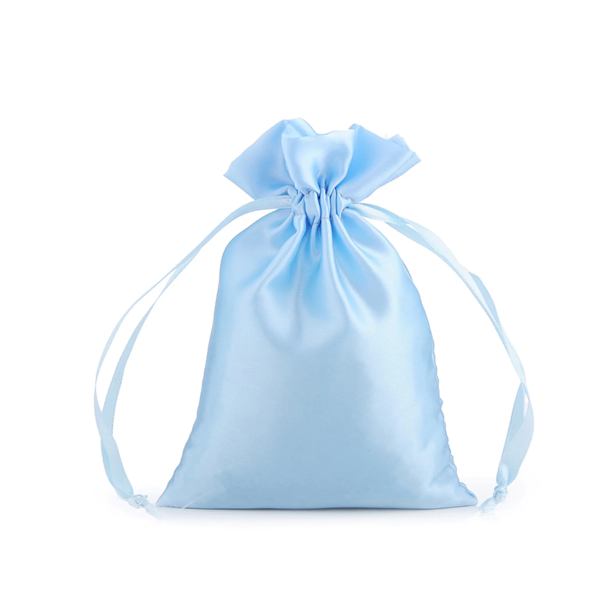 4" x 6" Satin Drawstring Jewelry Pouch 10