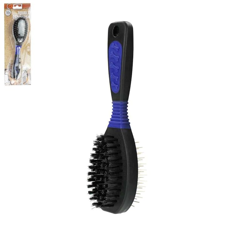 Double-Sided Dog Brush - 8" 2