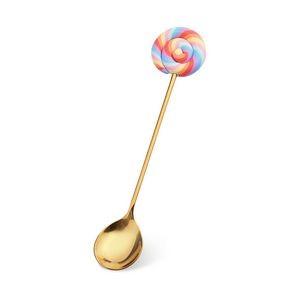 Lollipop Dessert Coffee Spoon Or Fork 8