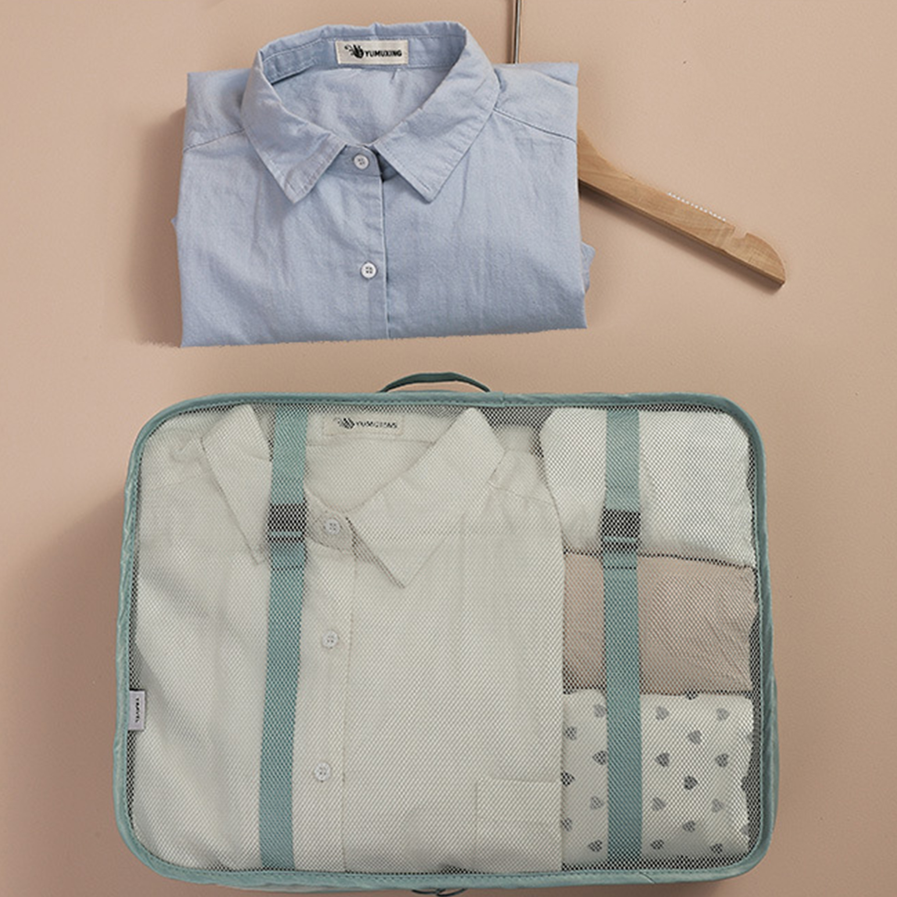 Packing Cubes - 9 PCS Travel Luggage Organizers Set 9