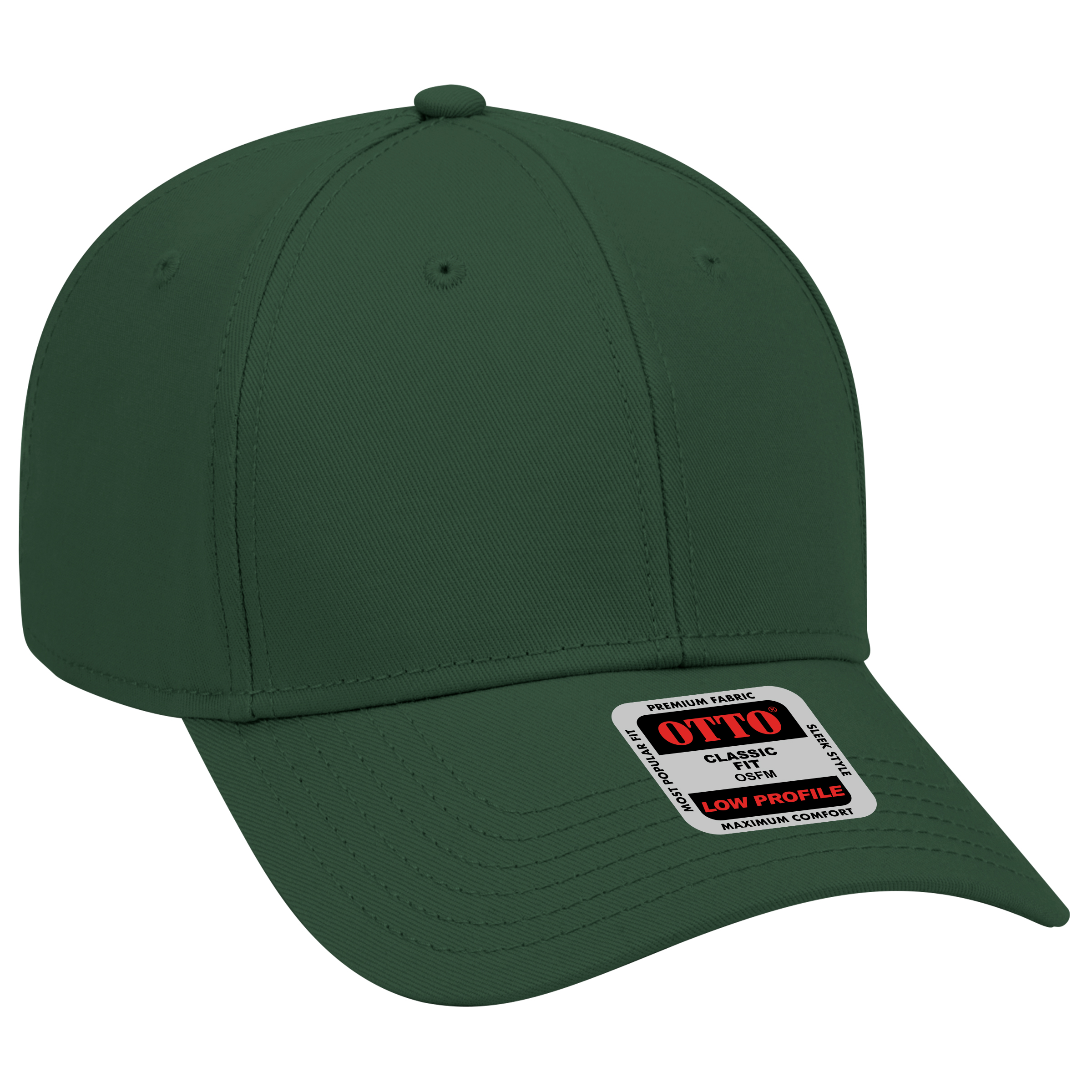 OTTO CAP® 6 Panel Low Profile Baseball Cap 37