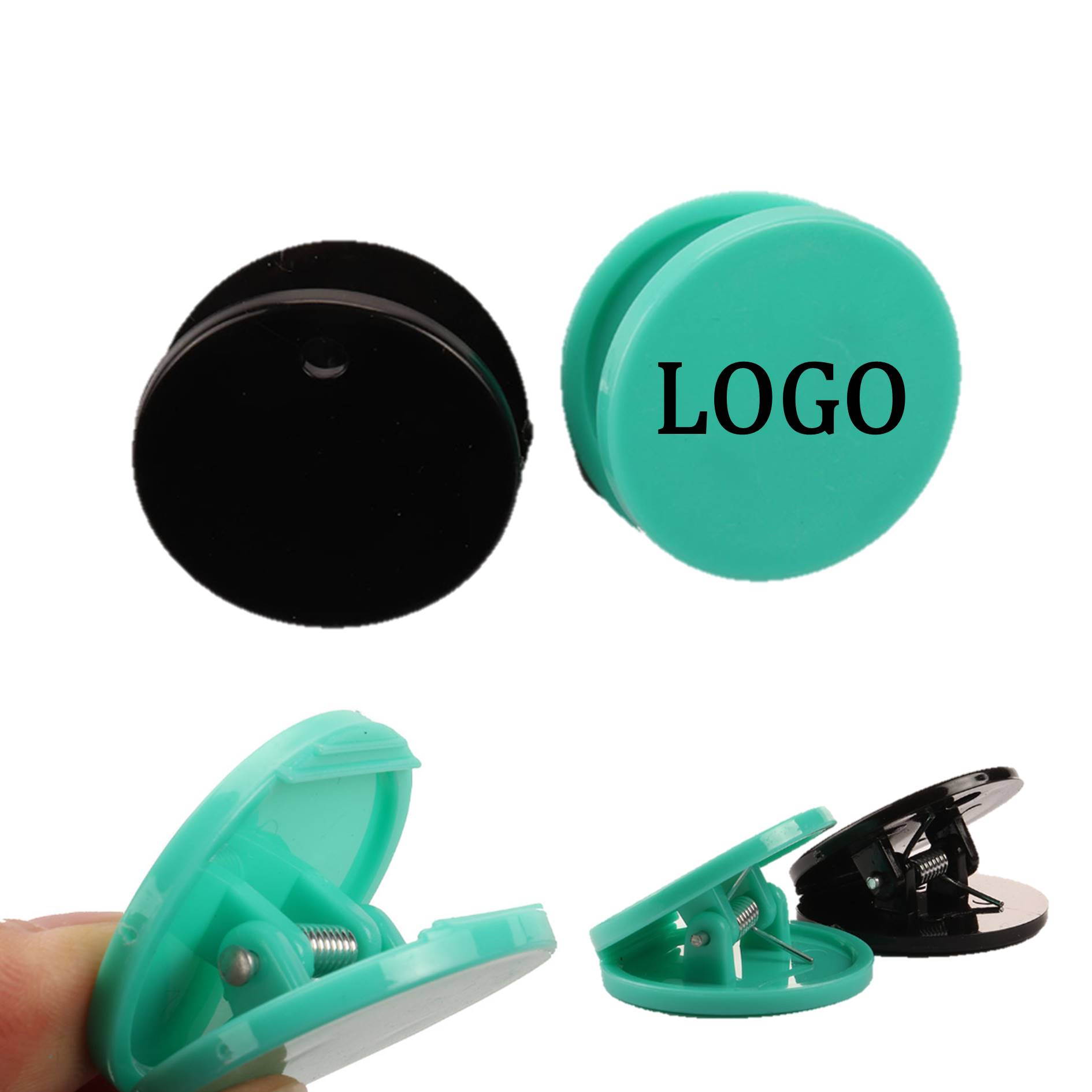 Plastic Round Snack Bag Clip 3