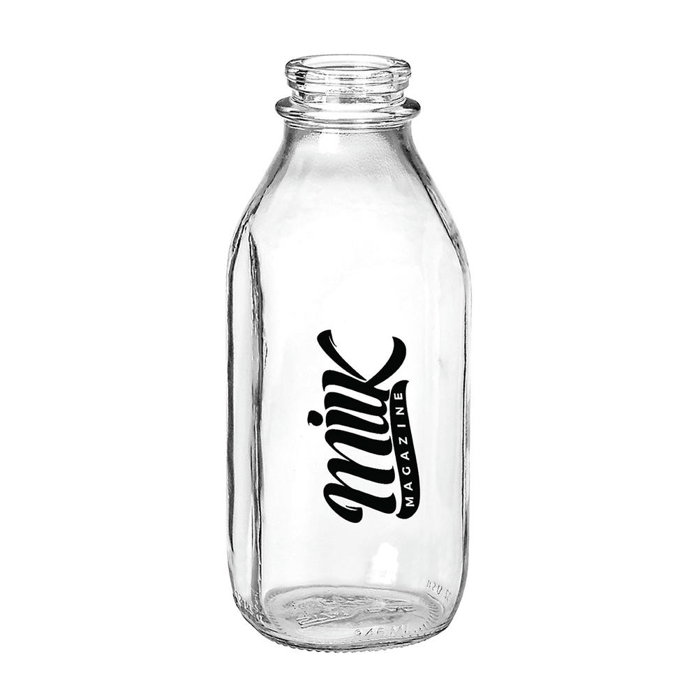 1 Quart Glass Milk Bottle 1