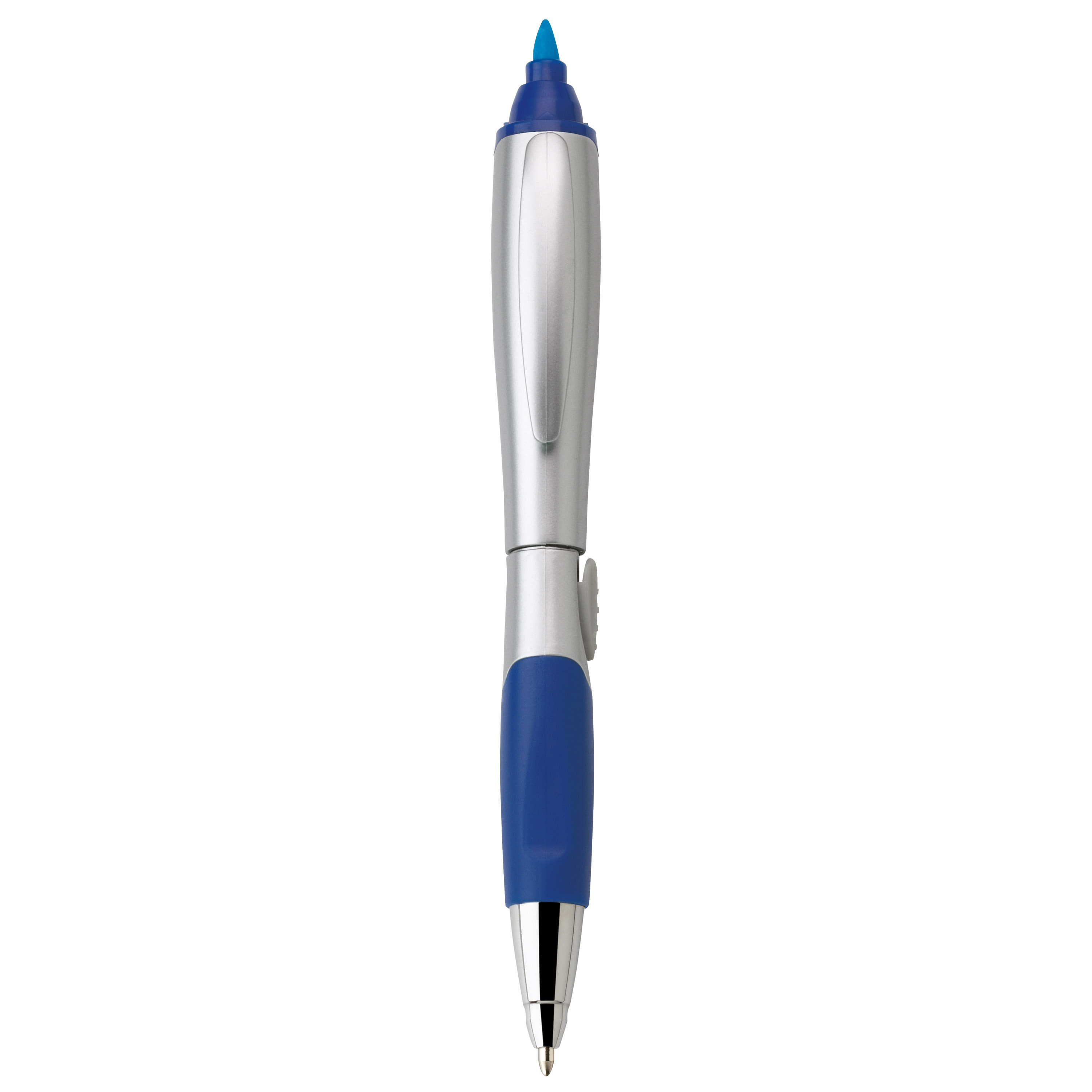 Silver blossom ballpoint penhighlighter 64