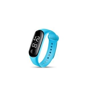 Elegant Electronic Watch With Digital Display Adjustable Band 14