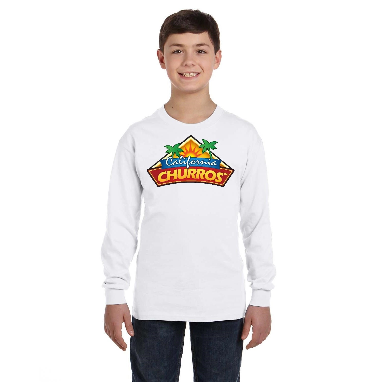 Gildan Heavy Cotton Youth Long Sleeve T-Shirt 9