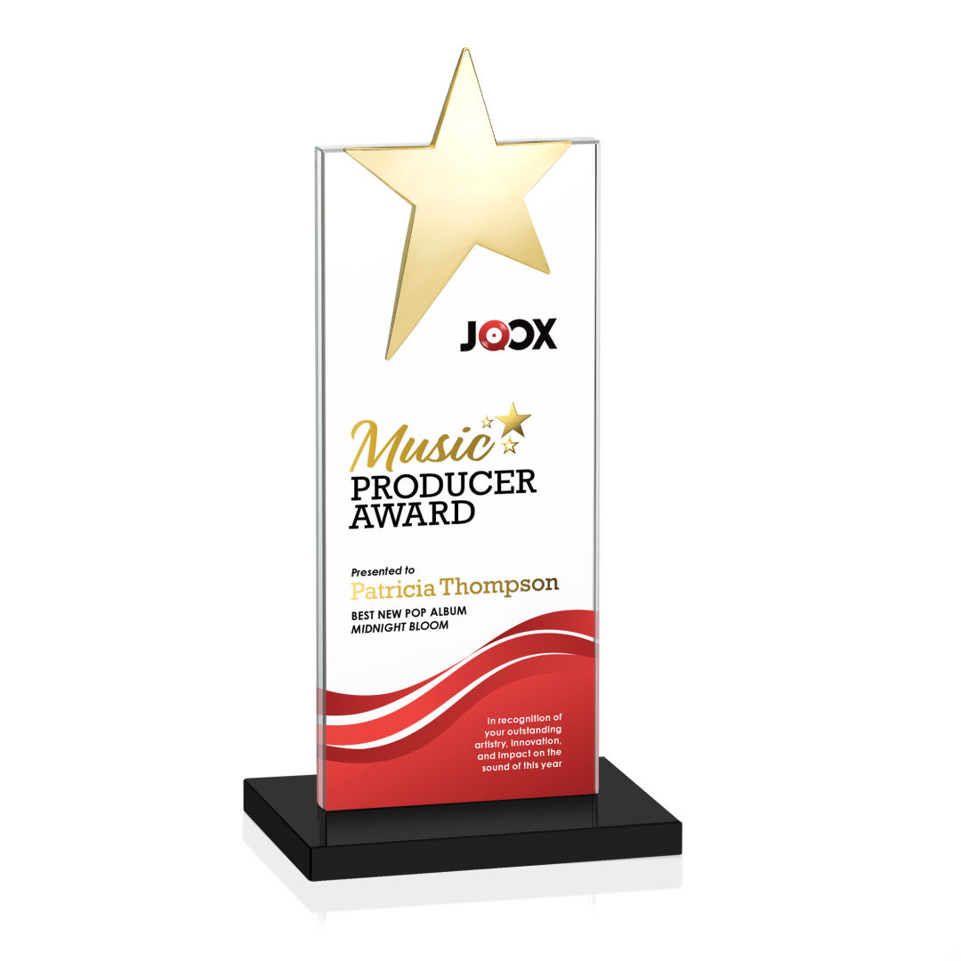 Bryanston Gold Star VividPrint™ Award - Black 9