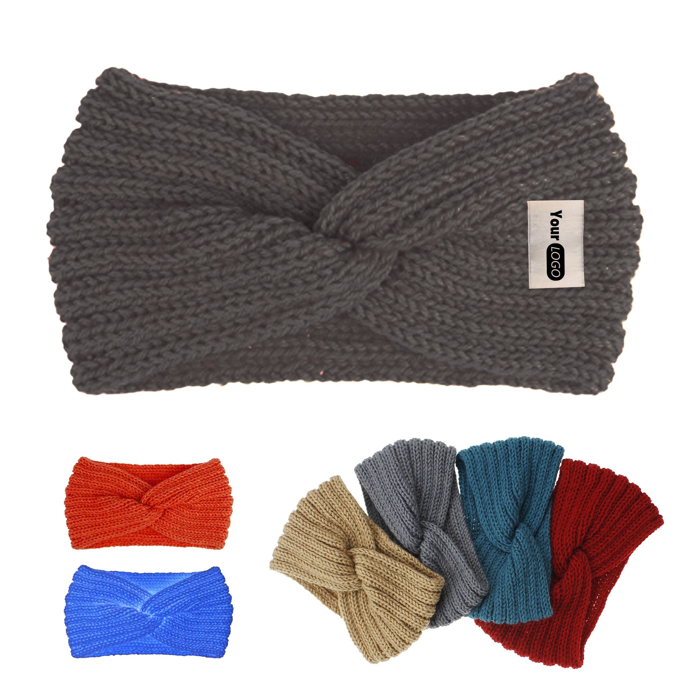 Acrylic Yarn Stylish And Comfortable Knit Headband 2