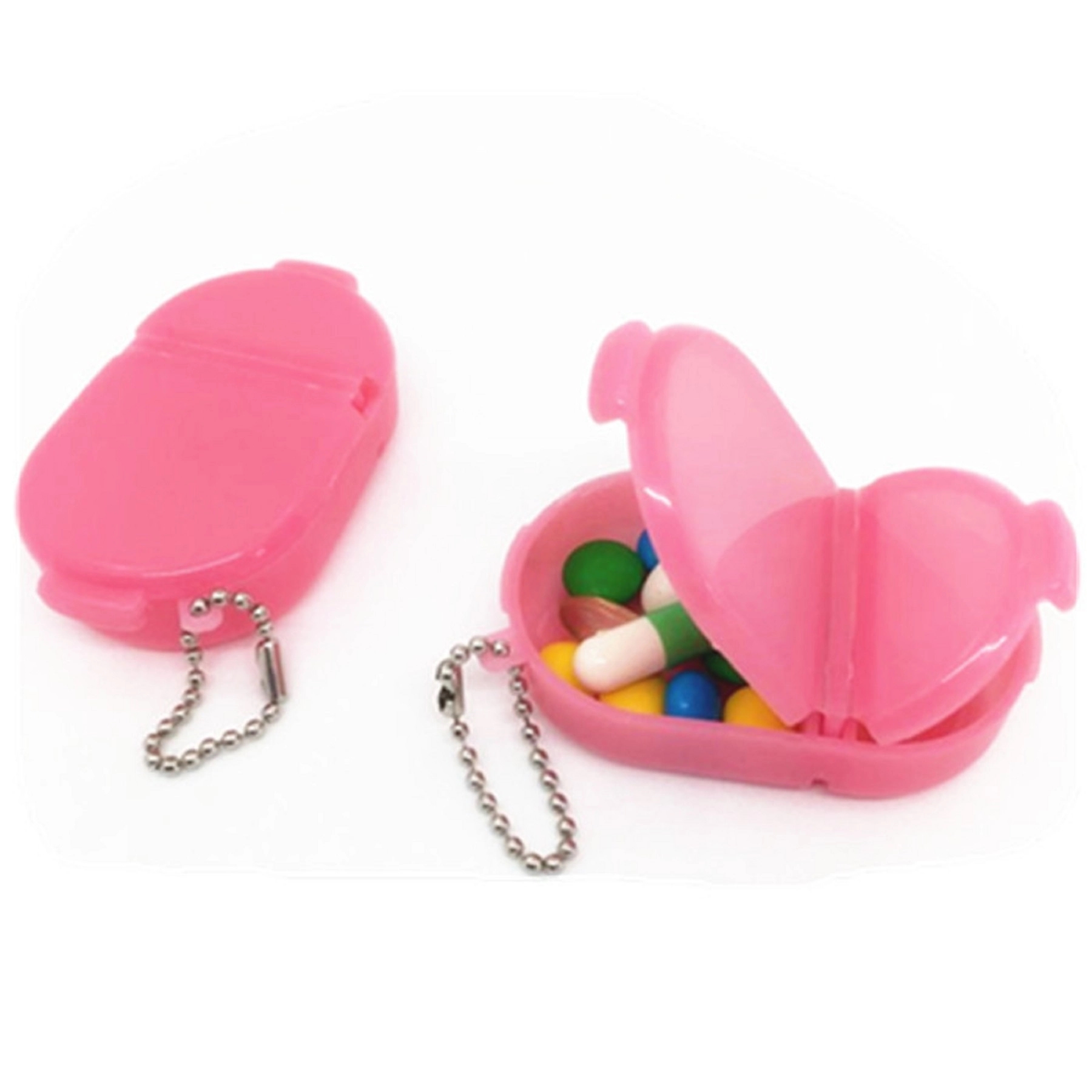 Portable Key Chain Pill Box 2