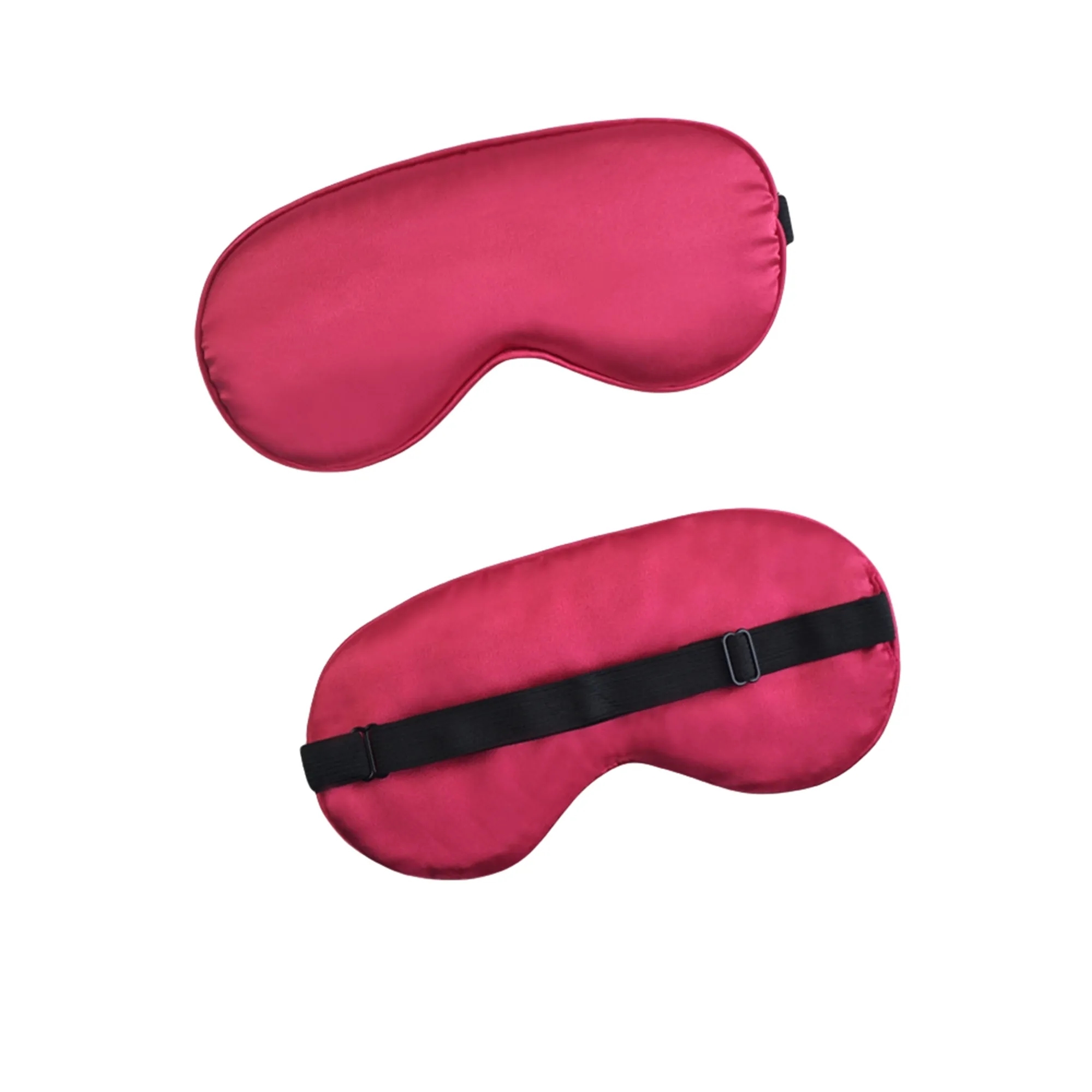 Adjustable Strap Breathable Silk Sleeping Mask Eye Cover 6