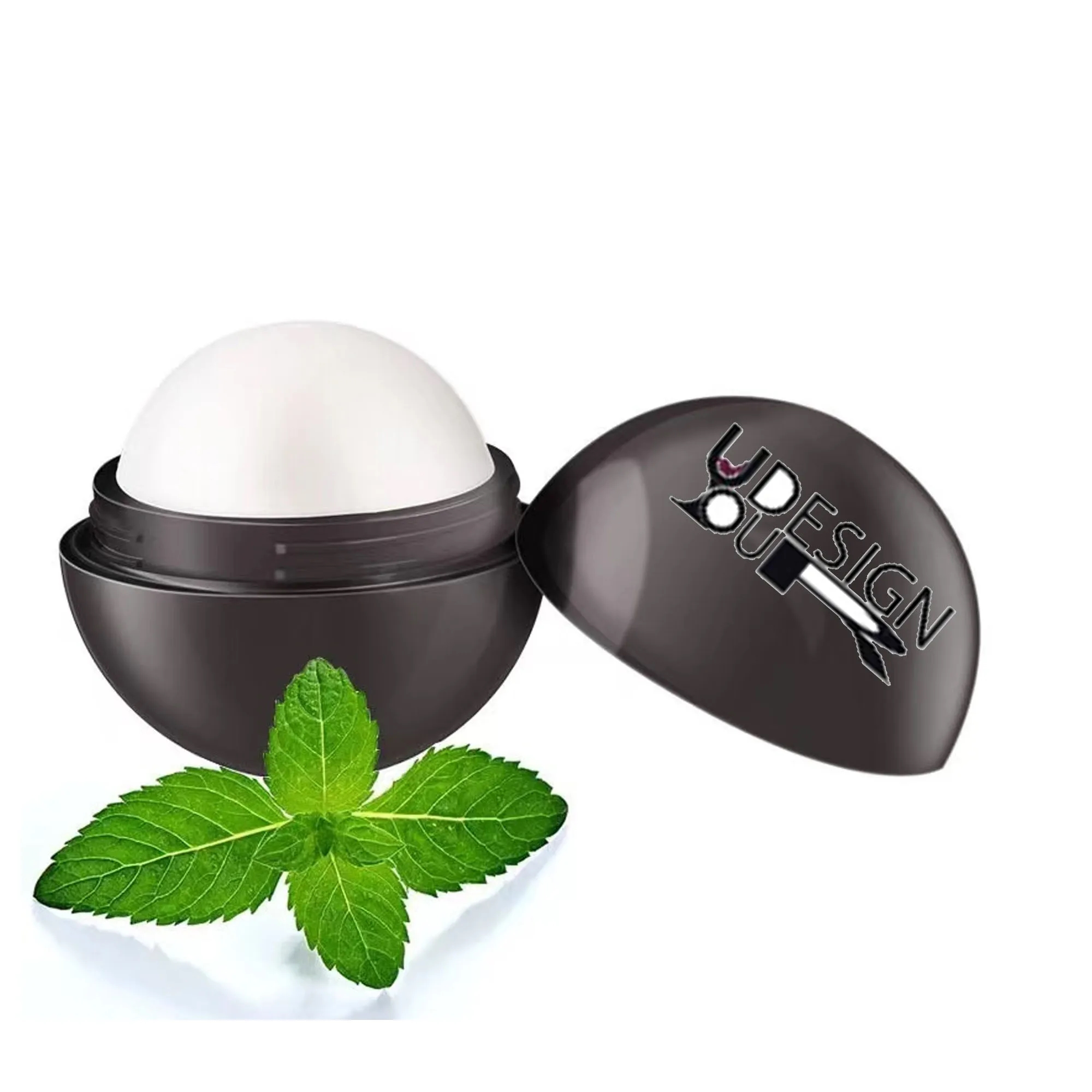 Round lip balm in various fruit flavors 9