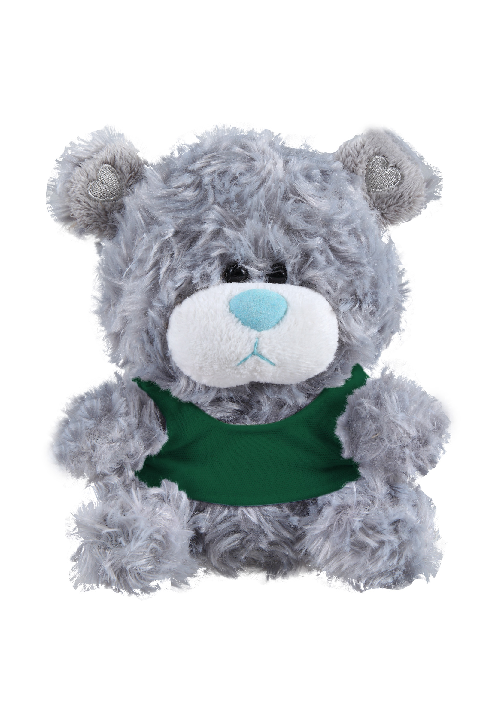 Soft Plush Gray Qbear with Tank top 10