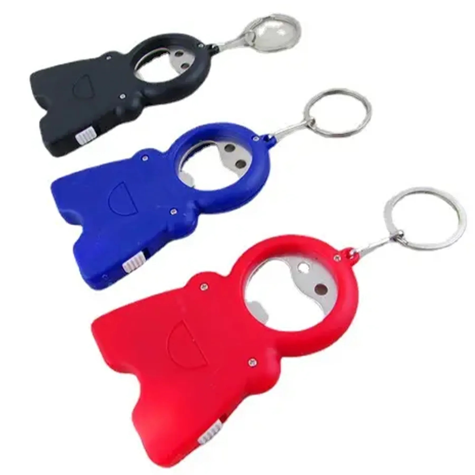 LED Keychain Tape Measure Bottle Opener 2