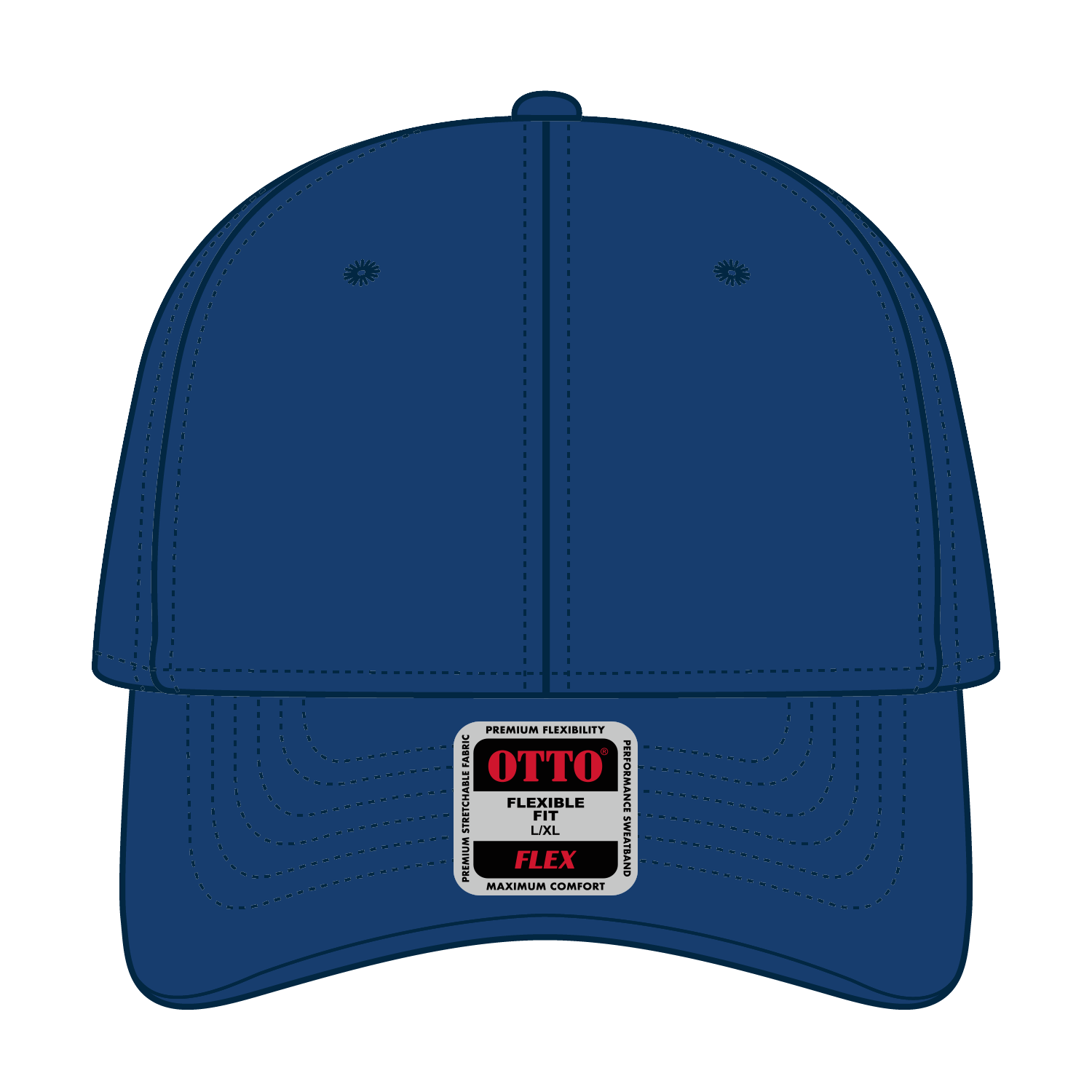 OTTO CAP® OTTO FLEX® Fitted 6 Panel Low Profile Baseball Cap 31