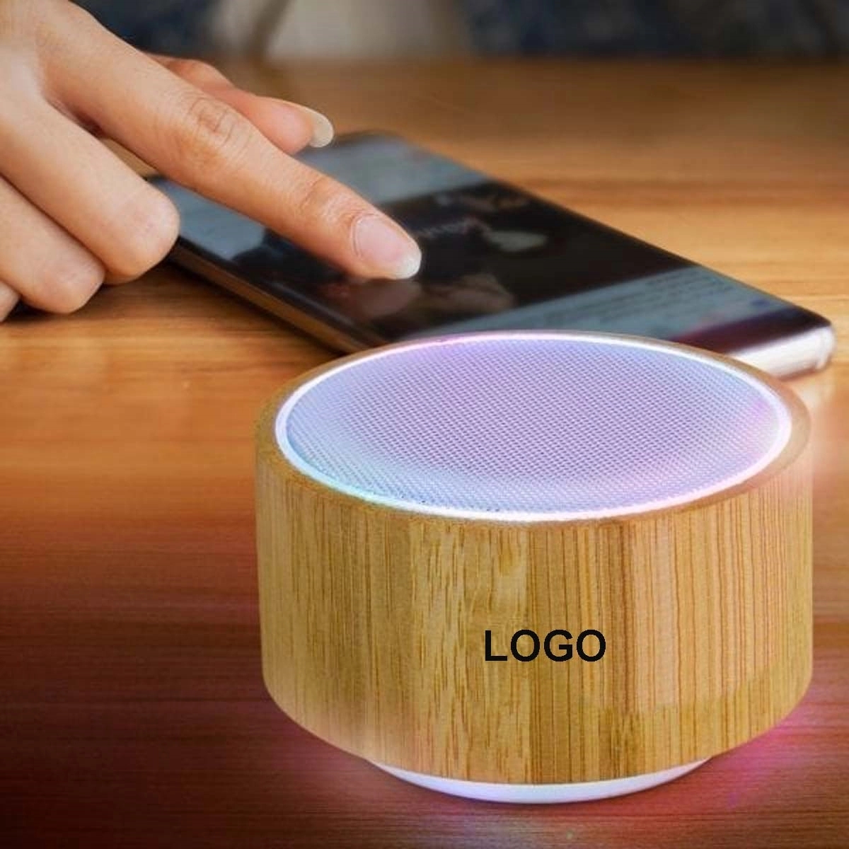 Bamboo Bluetooth Speaker 1
