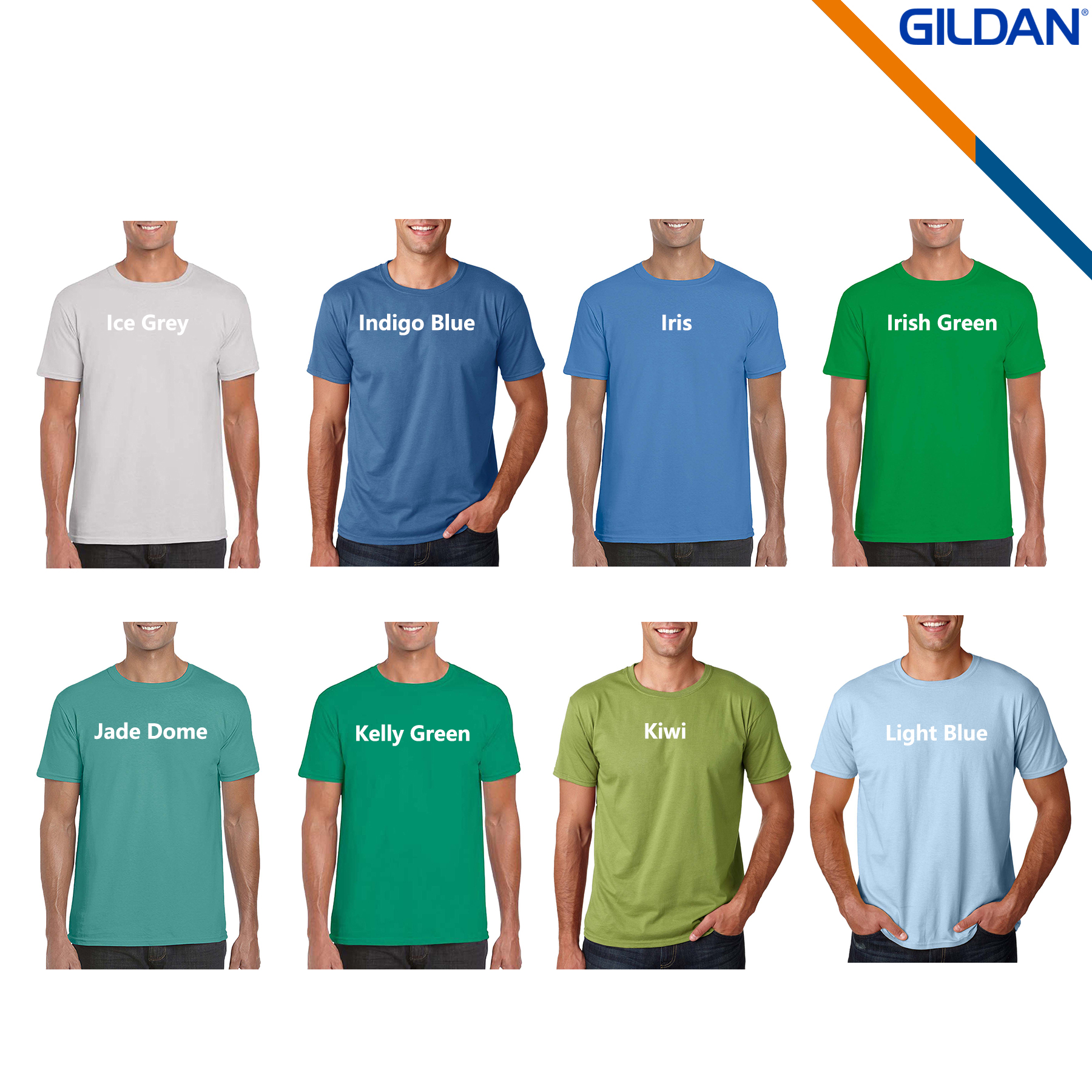Gildan® 4.5 oz 100% Cotton Preshrunk Tees 8
