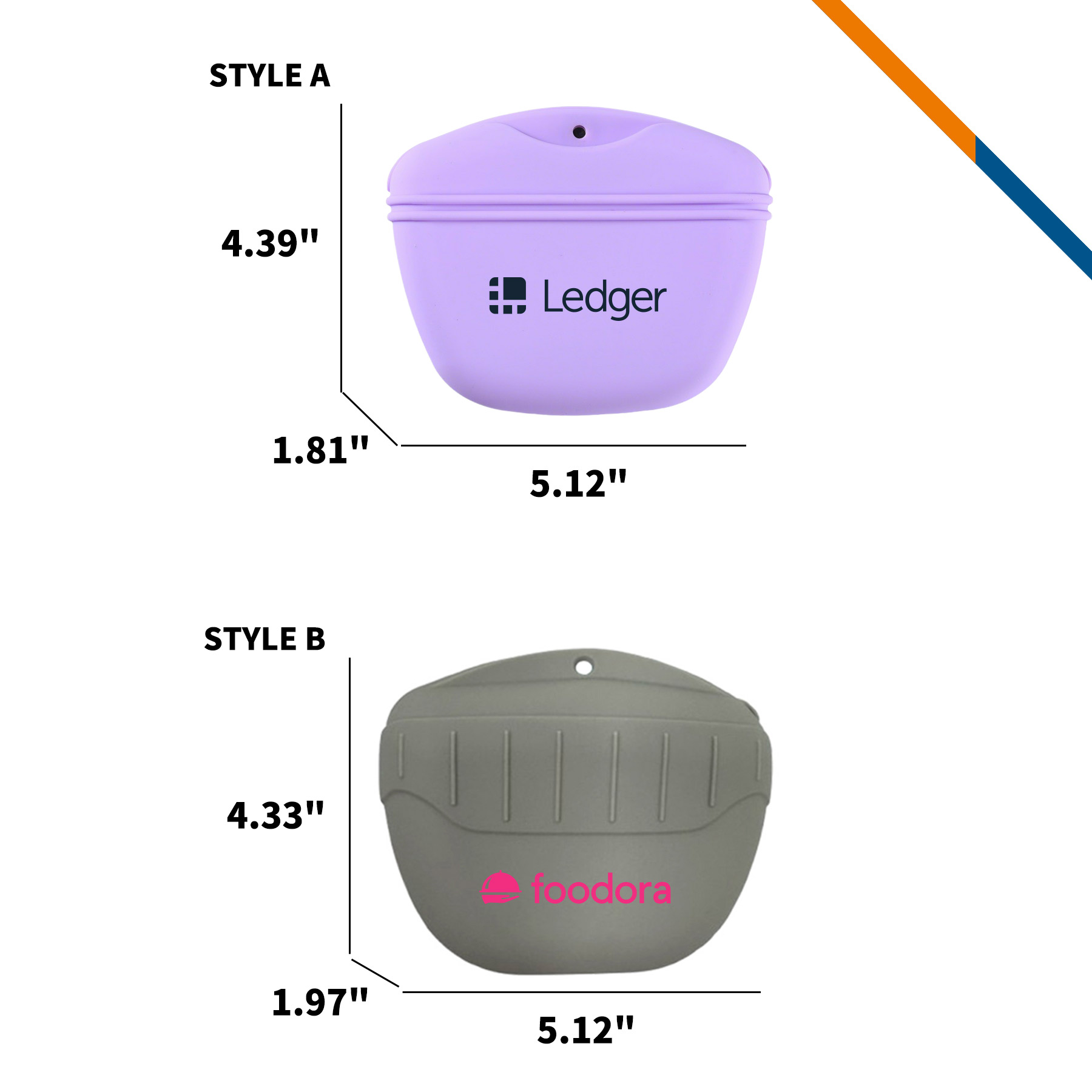 PawSnap Silicone Portable Pet Treat Pouch 16