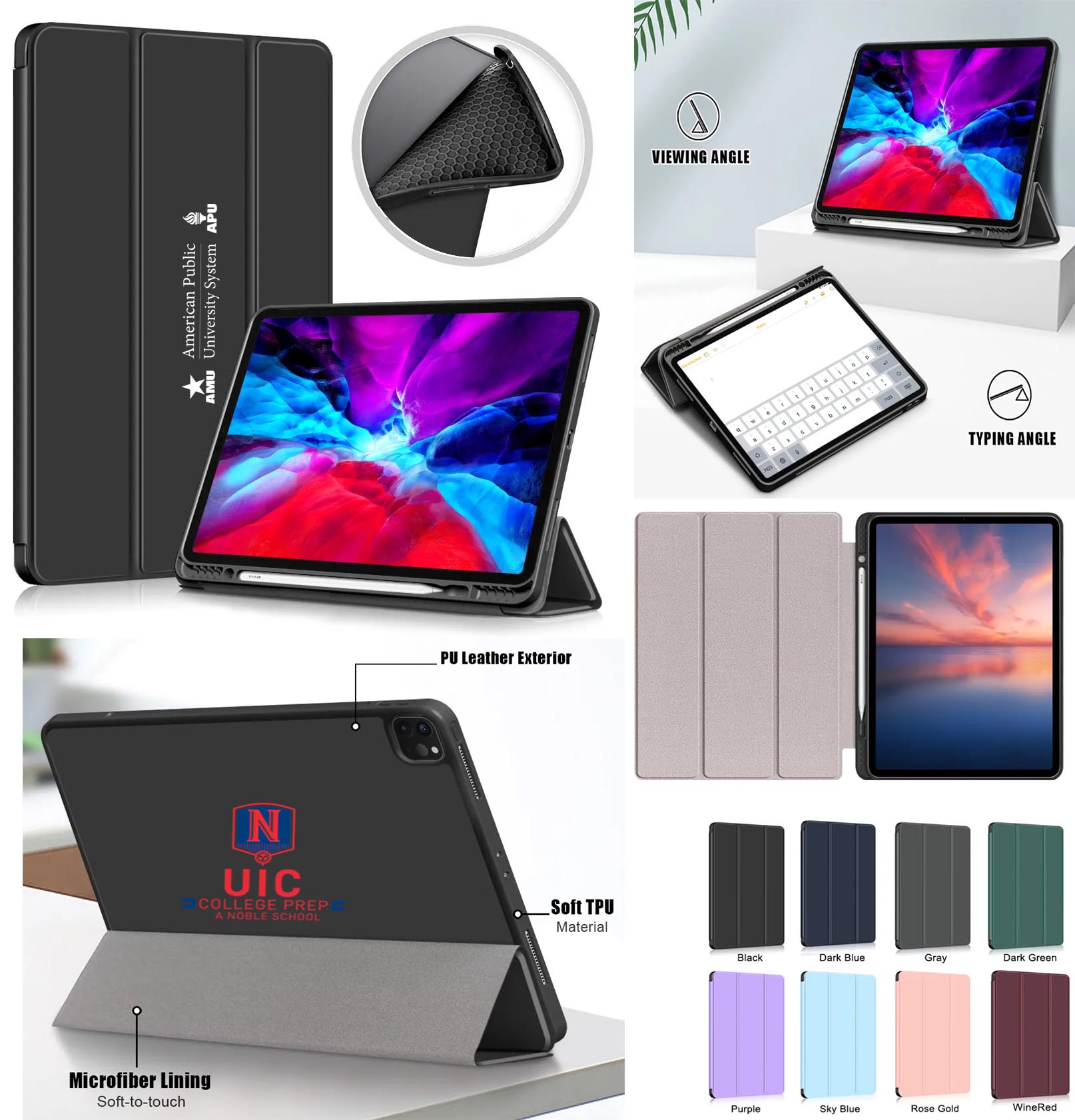 iBank ® iPad Pro 12.9" Shockproof Case 6th/5th/4th (2022/2021/2020) 1
