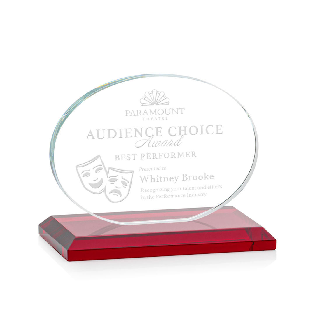 Austin Award (Horiz) - Red 2
