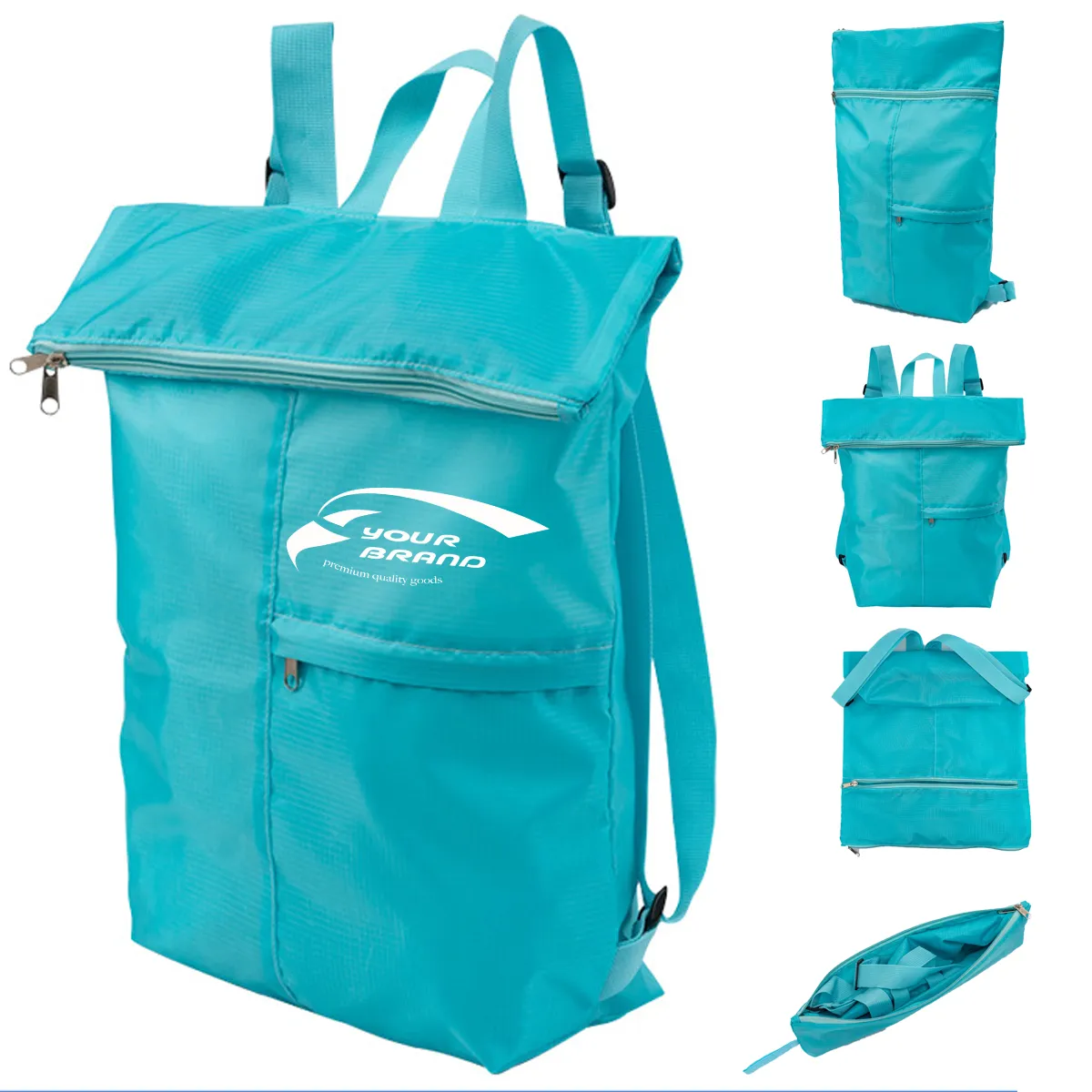 Extra Large Capacity Portable Folding Customized Backpack 5