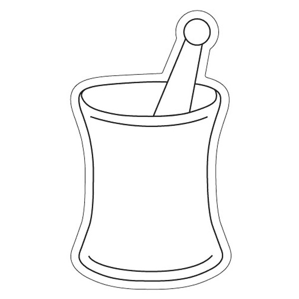 Mortar & Pestle Magnet - Full Color 2
