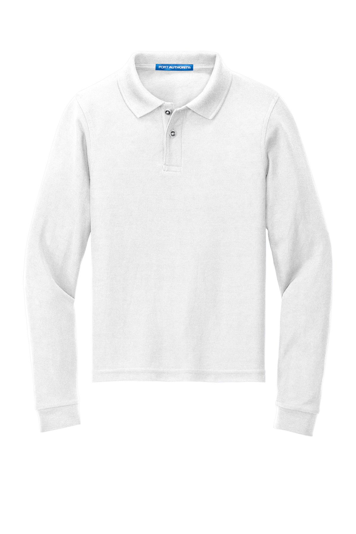 Port Authority Youth Long Sleeve Silk Touch Polo. Y500LS 42