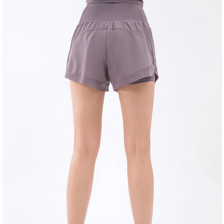 High-Waist Yoga Fitness Shorts Workout Sport Quick Dry Pants 6