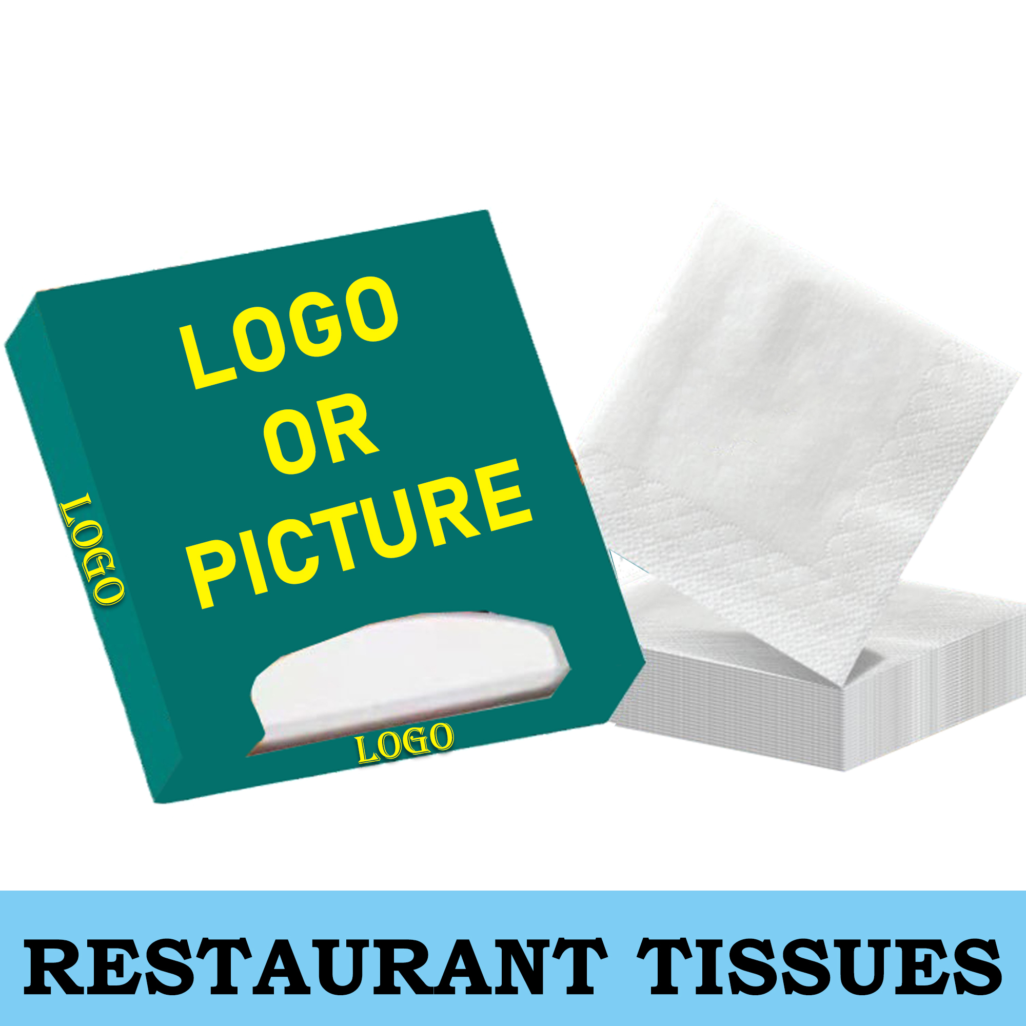 Customized Advertising Tissue Boxes 1
