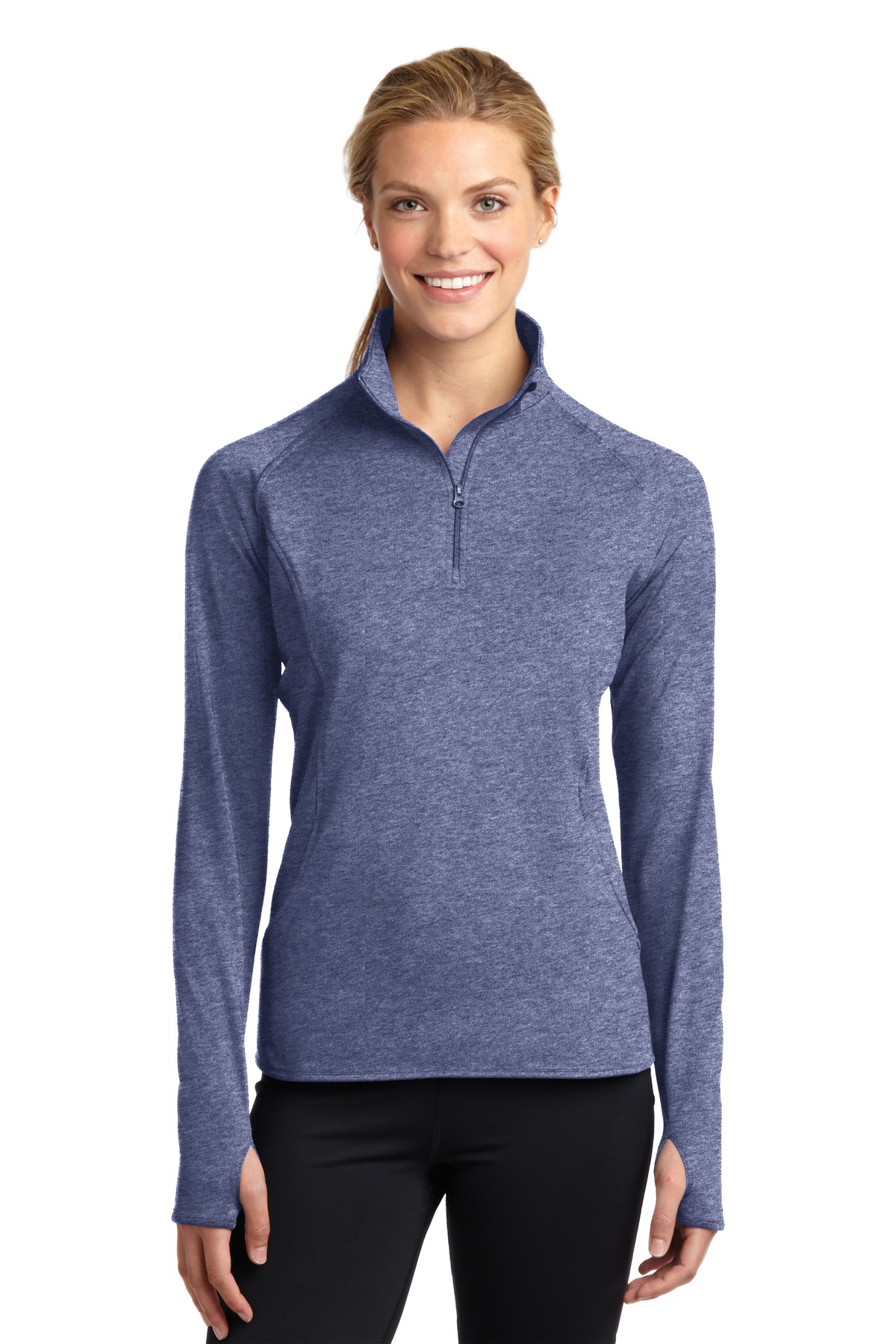 Sport-Tek® Women's Sport-Wick Stretch 1/4-Zip Pullover 78