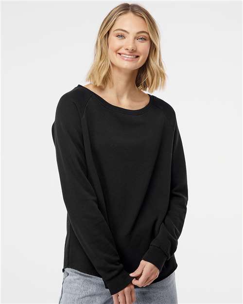 Women's California Wave Wash Crewneck Sweatshirt - PRM2000 23
